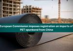 La CE impone el registro de las importaciones de PET «spunbond» procedentes de China.