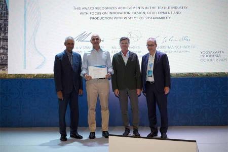 La Federación Internacional de Fabricantes Textiles entregó sus premios.